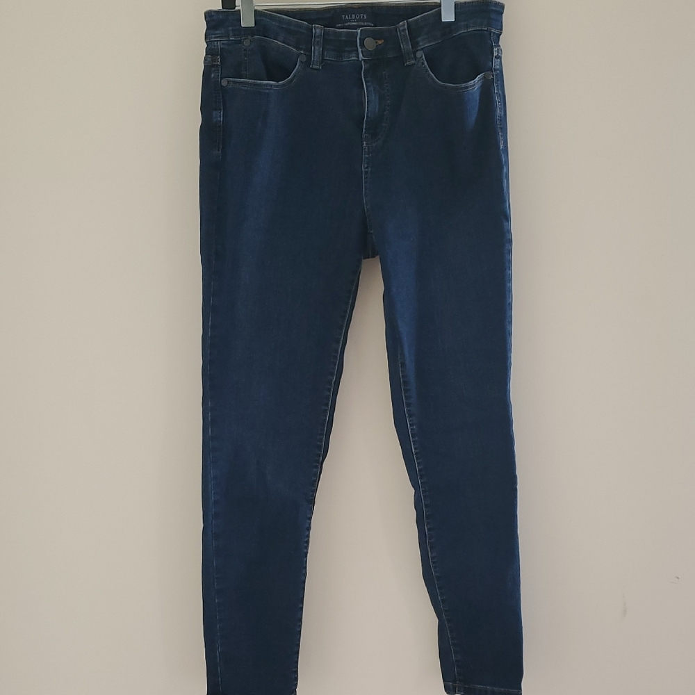 Talbots Dark Blue Jegging Jeans for Women